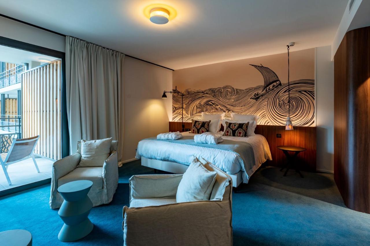 Hotel Roz Marine Thalasso Resort Perros-Guirec Exterior foto